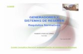 Generadores y Sistemas de Reserva