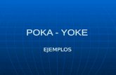 Ejemplos Poka Yoke