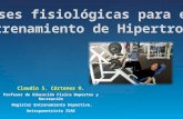 Bases fisiológicas del entrenamiento de hipertrofia