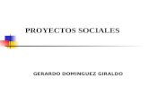 FORMULACION DE PROYECTOS SOCIALES
