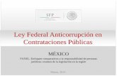 Ley Federal Anticorrupción en Contrataciones Públicas. México