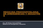 Medicina prehospitalaria de emergencias y desastres