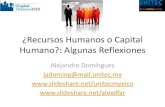 Conferencia: Recursos Humanos o Capital Humano