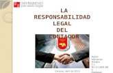 Responsabilidad Legal del Contador Publico