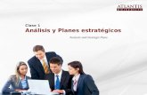 Clase 1: Análisis y Planes estratégicos