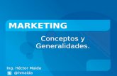 Marketing conceptos y generalidades