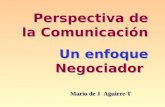 Negociacion,Conlictos Y ComunicacióN
