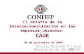 El desafío de la internacionalización de las empresas peruanas