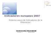 Indicadores Europeos 2007