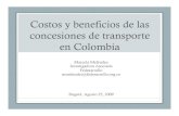 Panel 1 Foro Concesiones - Presentación Marcela Meléndez - Fedesarrollo