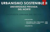 Propuesta urbana P.U.D. Santiago de Surco Sector 9