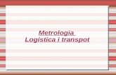Metrologia, logistica i transport