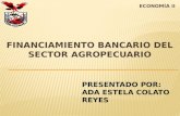 Financiamiento bancario del sector agropecuario