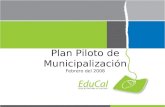 Plan Piloto de Municipalización