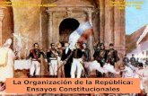 Clase Organización de la República y Ensayos Constitucionales