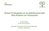 El Oso Andino y los Parques Nacionales en Venezuela (2011)
