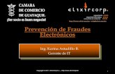 Prevención de fraudes electrónicos