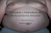 Obesidad y maniobras de reclutamiento alveolar