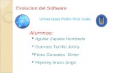 Evolucion software - Ing SW