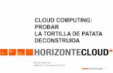 Cloud Computing: Oferta actual (Sesión 3, UTAD junio 2013)