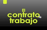 El contrato de trabajo en España