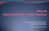Hipertiroidismo y falla hepatica