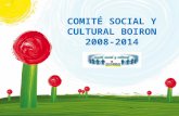 Memoria de actividades del Comité Social y Cultural de BOIRON España.