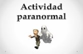 Actividad paranormal