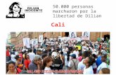 Cali - 50 mil personas exigieron la libertad de Dilian Francisca Toro.