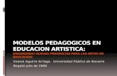 Modelos pedagogicos en educacion artistica