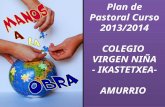 Plan pastoral 2013 14