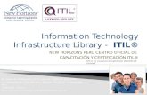 Certificaciones ITIL® - New Horizons Perú