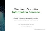 Webinar Gratuito "Informática Forense"
