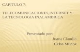 Capitulo 7:Telecomunicaciones,Internet y la tecnologia inalambrica