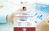 UPC / Investigación de Mercados / Cualitativa