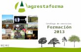 agrestaforma (Catálogo servicio FORMACIÓN 2013)