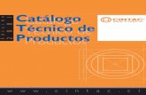 Catalogo tecnico  productos cintac