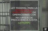 Ley antilavado 2013 mexico
