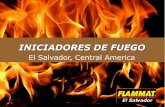INICIADORES DE FUEGO-CARBON/BARBACOAS, EL SALVADOR