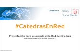 Catedras en red 110606 upf social media
