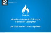 Presentación Framework CodeIgniter