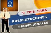 Tips Presentaciones profesionales