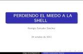Perdiendo el miedo a la Shell