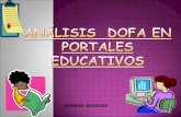 Portales Educativos matriz DOFA