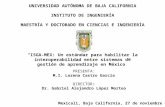ISGA-MEX: Un estándar para habilitar la interoperabilidad entre sistemas de gestión de aprendizaje en México