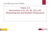 Generalidades de Presentación de Estados Financiero conforme NIIF Pyme
