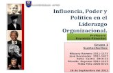 Trabajo final influenza, poder y politica en el liderazgo organizacional grupo 1 ppt