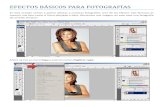 Photoshop - Efectos básicos para fotografías