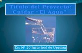 Proyecto Cuidar El Agua