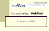 Novedades Febrero 2010 en PubMed
